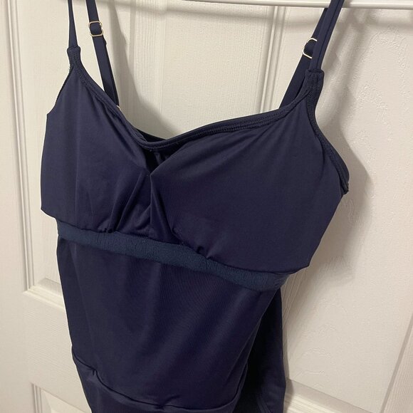 Sz 10 Anne Cole Women's Shirred Swimsuit - Picture 9 of 10